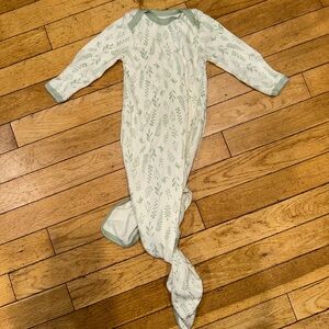 Baby Unisex Tiny Kind long sleeve knitted gown sleep pajama organic